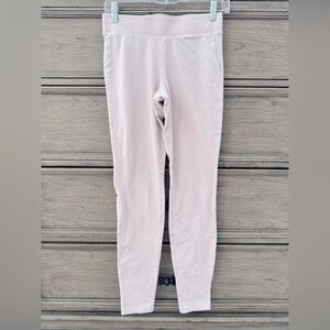 Light Pink Leggings EUC High Waisted High Rise Pastel Old Navy…